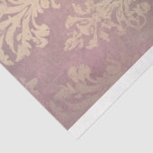 Papier Mousseline Dentelle Reverie, Papillon Mint Mauve & Floral (Détail)