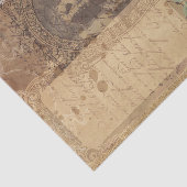 Papier Mousseline Dentelle vintage et photo (Détail)