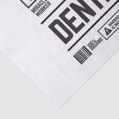 Papier Mousseline dentiste (Détail)