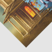 Papier Mousseline Déplaisant Halloween House zombie garçons (Détail)