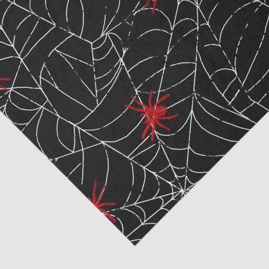 Papier Mousseline Déplaisant Halloween Spider Web (Détail)
