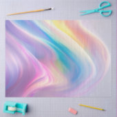 Papier Mousseline Dérive iridescente (Artisanat)