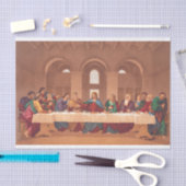 Papier Mousseline Dernière Cène de Jésus-Christ (Artisanat)