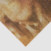 Papier Mousseline Déroupage du troupeau de moutons (Détail)