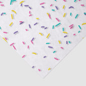 Papier Mousseline Des arrosages colorés (Détail)