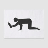 Papier Mousseline Des gens ivres (Recto)