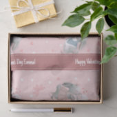 Papier Mousseline Des lapins mignons sur le Motif de la Saint Valent (Cadeau)