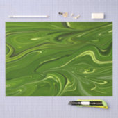 Papier Mousseline Des torrents verdoyants (Artisanat)