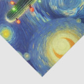 Papier Mousseline Désert de Noël Saguaro Cactus Découpage (Détail)