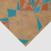 Papier Mousseline Désert du Sud-Ouest Indien Star Man Design Art (Détail)