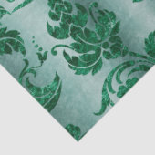 Papier Mousseline Design 2 de la série Velvet vert (Détail)