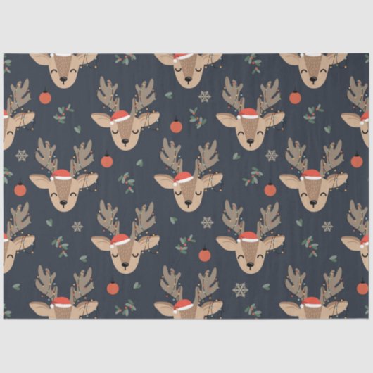 Papier Mousseline Design 4 de série de Christmas Cute (Recto)