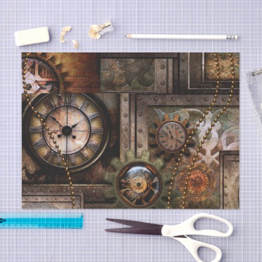 Papier Mousseline Design à vapeur magnifique