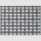 Papier Mousseline Design circulaire en verre tendu (Recto)