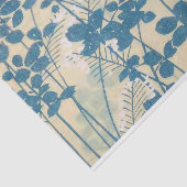 Papier Mousseline Design de fleurs anciennes - Papier Tissu pour l'a (Détail)