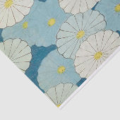 Papier Mousseline Design de fleurs anciennes - Papier Tissu pour l'a (Détail)