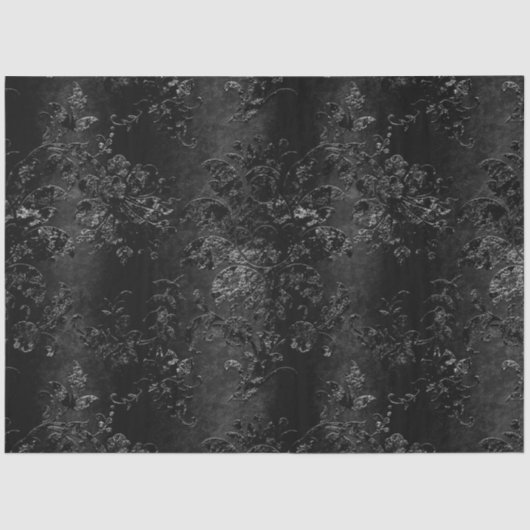 Papier Mousseline Design de la série Black Velvet 3 (Recto)