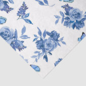 Papier Mousseline Design de la série Blue Watercolor 9 (Détail)