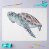 Papier Mousseline Design de la série d'aquarelles sous-marines 21 (Artisanat)