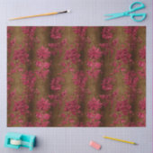 Papier Mousseline Design de la série Velvet Bourgogne 6 (Artisanat)