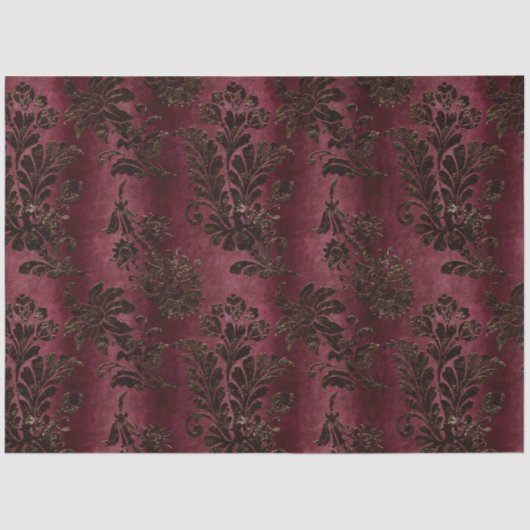 Papier Mousseline Design de la série Velvet de bronze 9 (Recto)