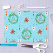 Papier Mousseline Design de Noël (Artisanat)