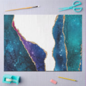 Papier Mousseline Design de série galaxy agate 3 (Artisanat)