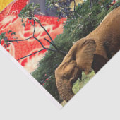 Papier Mousseline Design de style africain (Détail)