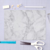 Papier Mousseline Design en marbre gris (Artisanat)