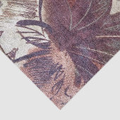 Papier Mousseline Design floral Brown Abstrait 1 (Détail)