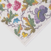 Papier Mousseline Design floral pour Textile imprimé Pl XVII (Détail)