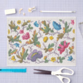Papier Mousseline Design floral pour Textile imprimé Pl XVII (Artisanat)