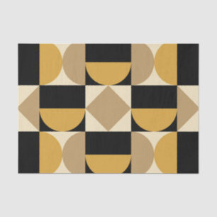 Papier Mousseline Design Géométrique Moderniste