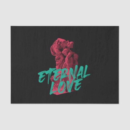 Papier Mousseline Design graphique dynamique, urbain et tendance Ete (Recto)