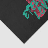 Papier Mousseline Design graphique dynamique, urbain et tendance Ete (Détail)