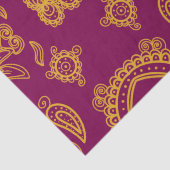 Papier Mousseline Design indien (Détail)