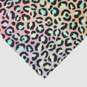 Papier Mousseline Design Iridescendant Leopard Series 6 (Détail)