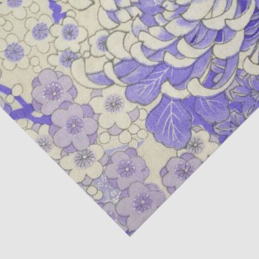 Papier Mousseline Design japonais Chrysanthemum (Détail)