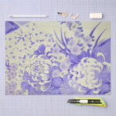 Papier Mousseline Design japonais Chrysanthemum (Artisanat)