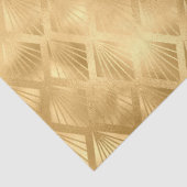 Papier Mousseline Design Leopard bleu et or série 13 (Détail)