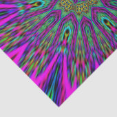 Papier Mousseline Design Mandala (Détail)