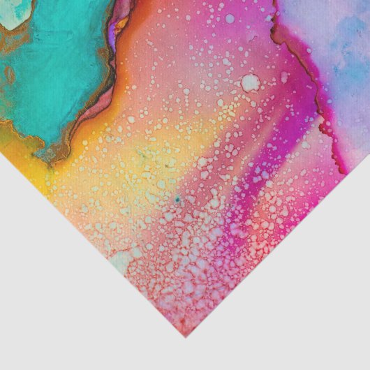 Papier Mousseline Design moderne en marbre Abstrait (Détail)