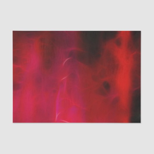 Papier Mousseline Design moderne rouge (Recto)