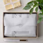 Papier Mousseline Design moderne, urbain, cool simple design de Love (Cadeau)