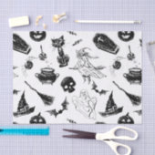 Papier Mousseline Design motif d'Halloween (Artisanat)