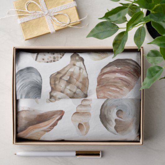 Papier Mousseline Design Ocean Breeze Series 4 (Cadeau)