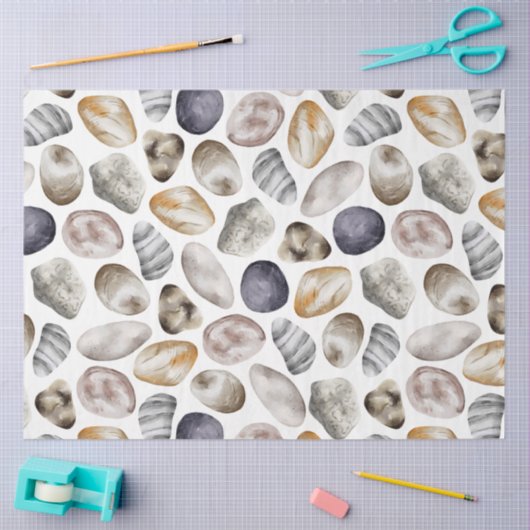 Papier Mousseline Design Ocean Breeze Series 5 (Artisanat)