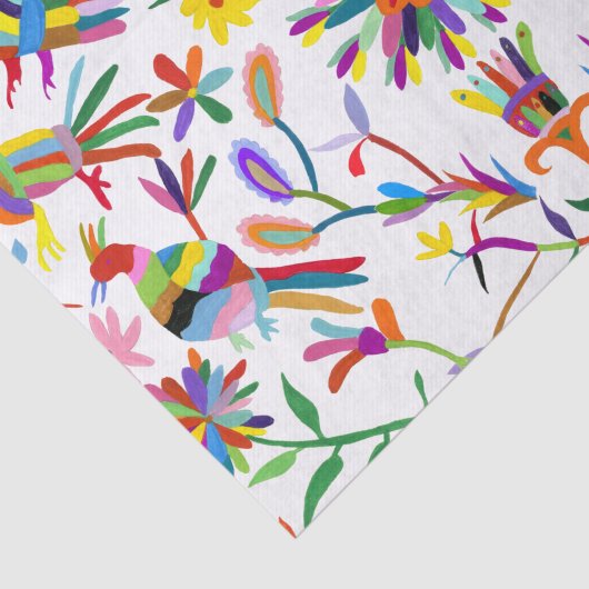 Papier Mousseline Design Otomi moderne II (Détail)