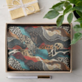 Papier Mousseline Design Poster de animal élégant (Cadeau)