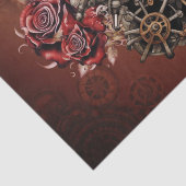 Papier Mousseline Design Steampunk merveilleux (Détail)